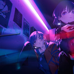This is a pixiv picture whose title is MONSTER.
