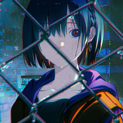 This is a pixiv picture whose title is ニューロマンス.