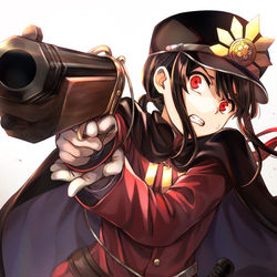 This is a pixiv picture whose title is 死んでください！.