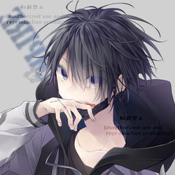 This is a pixiv picture whose title is 黒いこ.