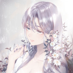 This is a pixiv picture whose title is 🌼.