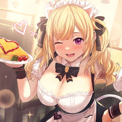 This is a pixiv picture whose title is お待たせしましたにゃん♡.