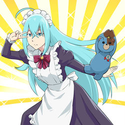 This is a pixiv picture whose title is Vivyさんメイド服.