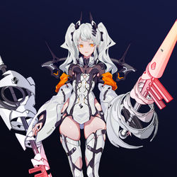 This is a pixiv picture whose title is Laplace.