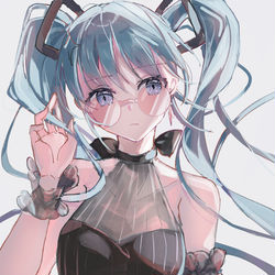 This is a pixiv picture whose title is ミク.