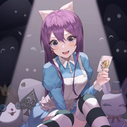 This is a pixiv picture whose title is 🃏.