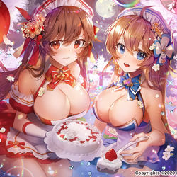 This is a pixiv picture whose title is [仕事絵]ハーフアニバーサリー!.