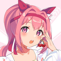 This is a pixiv picture whose title is ハルウララ.