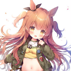 This is a pixiv picture whose title is マヤノトップガン.