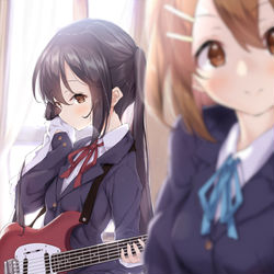 This is a pixiv picture whose title is あずにゃん.