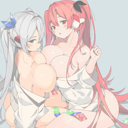 This is a pixiv picture whose title is CM.