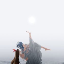 This is a pixiv picture whose title is dance.