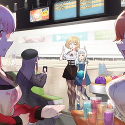 This is a pixiv picture whose title is 🎳.