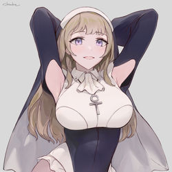 This is a pixiv picture whose title is シスター.