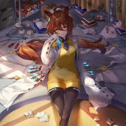 This is a pixiv picture whose title is 光速の探究者.