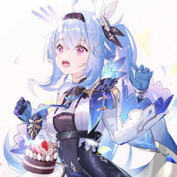 This is a pixiv picture whose title is Eula.