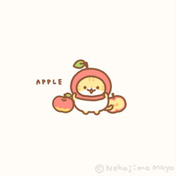 This is a pixiv picture whose title is 🍎APPLE🐈.
