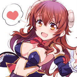 This is a pixiv picture whose title is ⚠シャミ子ちゃんれんしう.