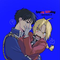 This is a pixiv picture whose title is 520センズの日.