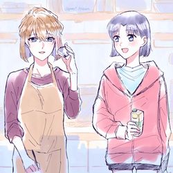 This is a pixiv picture whose title is あいあゆ.
