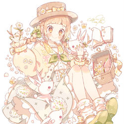 This is a pixiv picture whose title is holiday🌼.