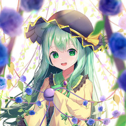 This is a pixiv picture whose title is ロングこいし.