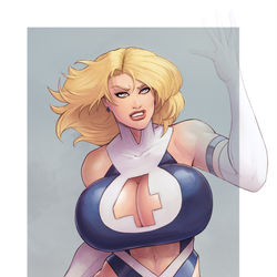This is a pixiv picture whose title is Sue Storm.