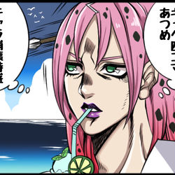 This is a pixiv picture whose title is ジョジョギャグ4コマ.