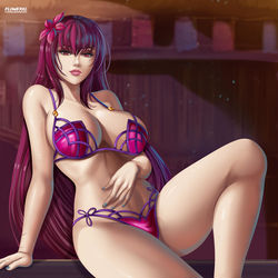 This is a pixiv picture whose title is Scatatch.