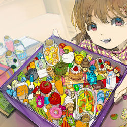 This is a pixiv picture whose title is けしごむ.