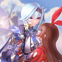 This is a pixiv picture whose title is It takes two to tango.
