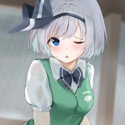 This is a pixiv picture whose title is youmu.