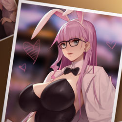 This is a pixiv picture whose title is 兔女郎.