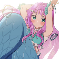 This is a pixiv picture whose title is 女の子絵らくがき.