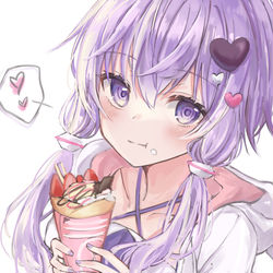 This is a pixiv picture whose title is ゆかりさんとクレープ.