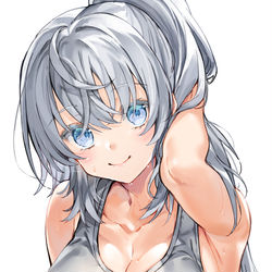 This is a pixiv picture whose title is 💪.