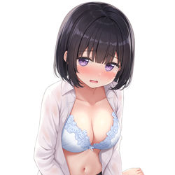 This is a pixiv picture whose title is 頼まれたら断れない井上さん.