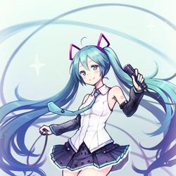 This is a pixiv picture whose title is 【メイキング】初音ミク.