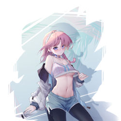 This is a pixiv picture whose title is 蓝毒 新皮肤 玛尔特 MARTHE.