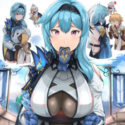 This is a pixiv picture whose title is eula.