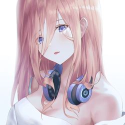 This is a pixiv picture whose title is 中野三玖.