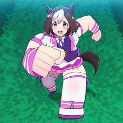 This is a pixiv picture whose title is 止まらないウマ娘.