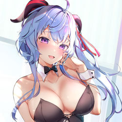 This is a pixiv picture whose title is 甘雨.