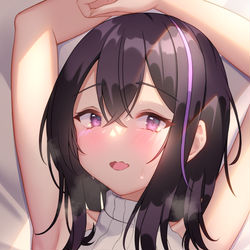 This is a pixiv picture whose title is 【🔞差分付き】オリキャラゆうりちゃん♪.