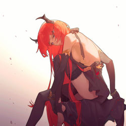 This is a pixiv picture whose title is 礼服.