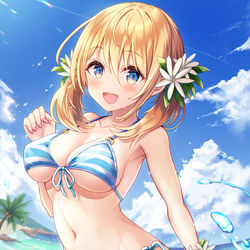 This is a pixiv picture whose title is おさげの後輩ちゃん.