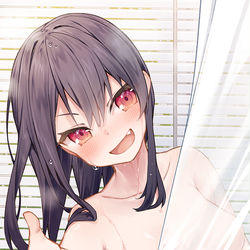 This is a pixiv picture whose title is 「シャンプー取って～」.