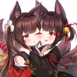 This is a pixiv picture whose title is ほっぺもにゅー.