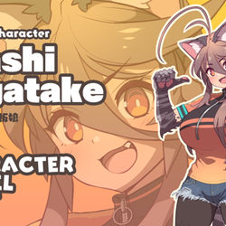 This is a pixiv picture whose title is Character Model Sheets (English).