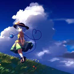 This is a pixiv picture whose title is 入道雲.